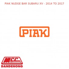 PIAK NUDGE BAR FITS SUBARU XV - 2014 TO 2017